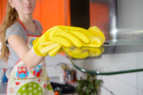 Specialist upholstery cleaning equipment used on soft furnishings